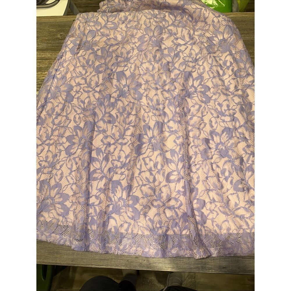 Nordstrom NSR Size XL Emma Strapless Lace Sweetheart Neck Midi A-Line Dress. Z - Picture 2 of 8